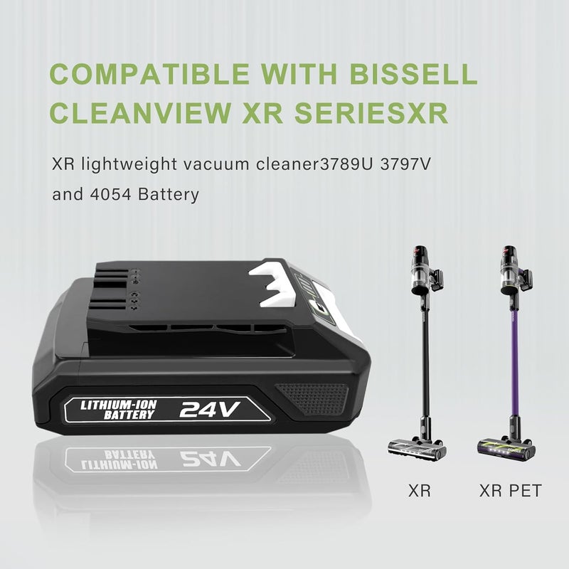 GOXX 3.0Ah 24V Replacement Battery for Bissell Vacuum, Compatible with Cleanview XR and Cleanview XR Pet Vacuums,for Item Model Number 3789U 3797V - Image 2
